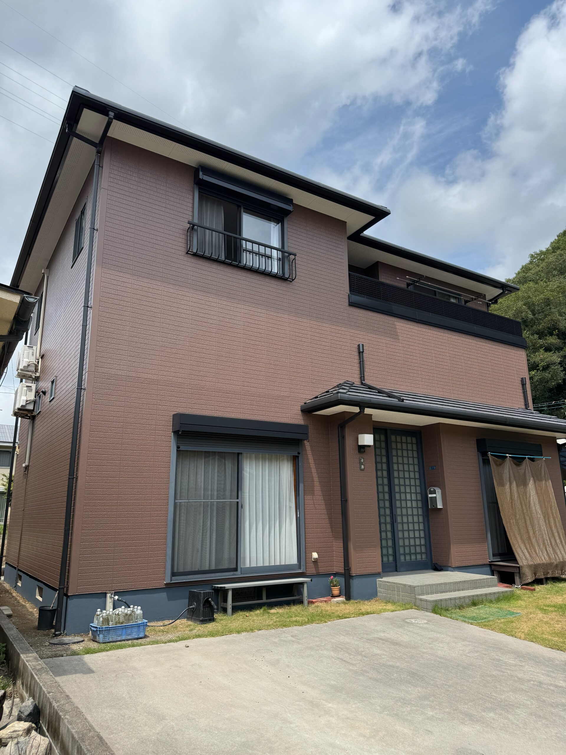 【施工事例】三原市西野A様邸の外壁塗装工事を行いました。（仕様材料:遮熱フッ素仕様）